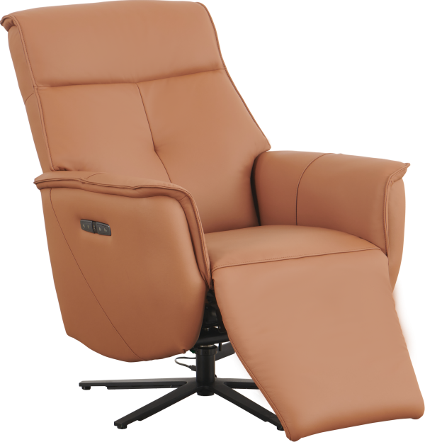 單人位真皮電動辦公椅